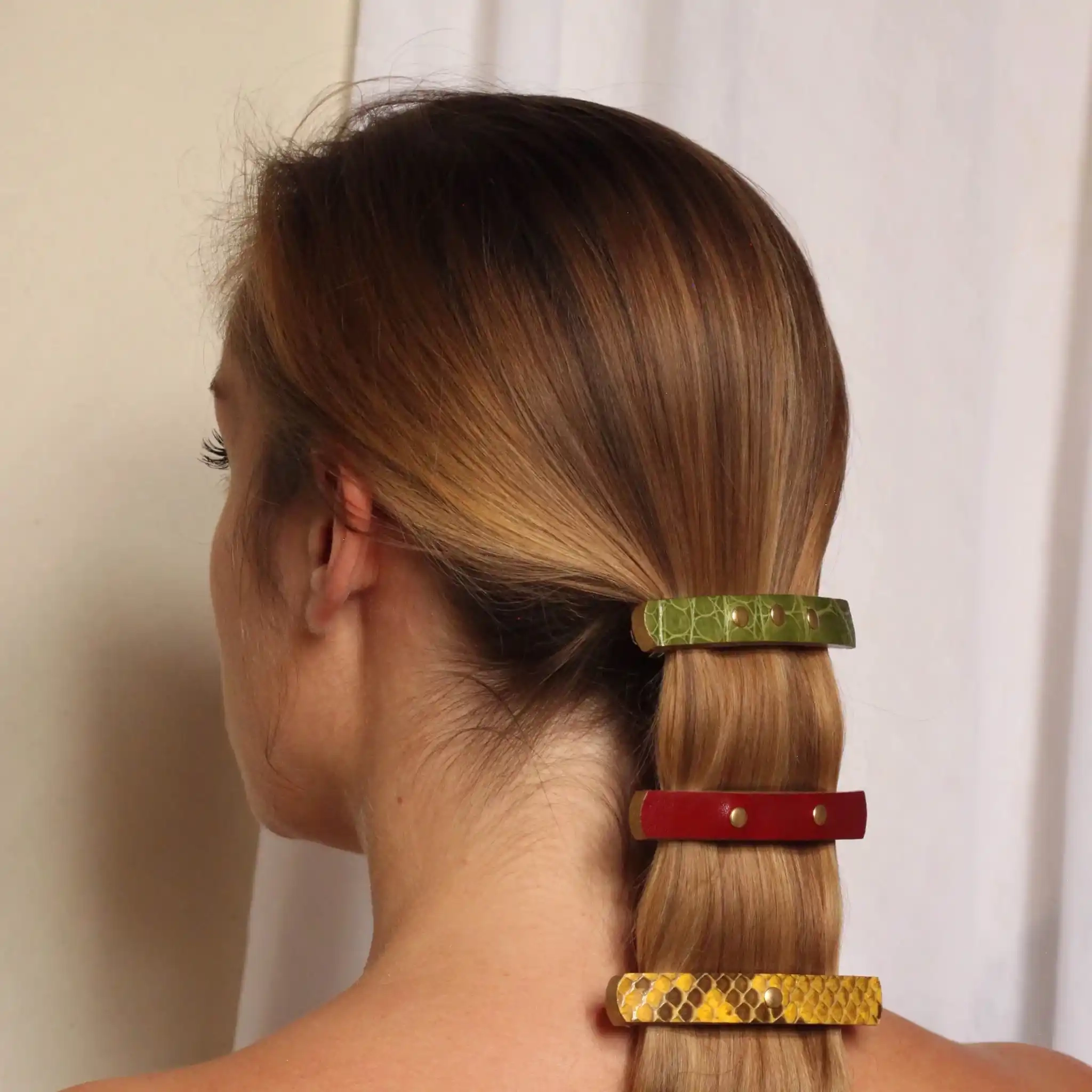 Atelier Créatif Maroquinerie - Personnalisation Barrette à Cheveux Cuir - 1h