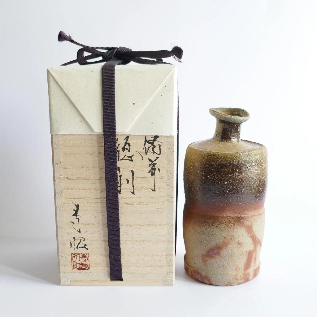Bouteille à Sake 260ml et Boîte Kiribako – Toshiaki SHIBUTA