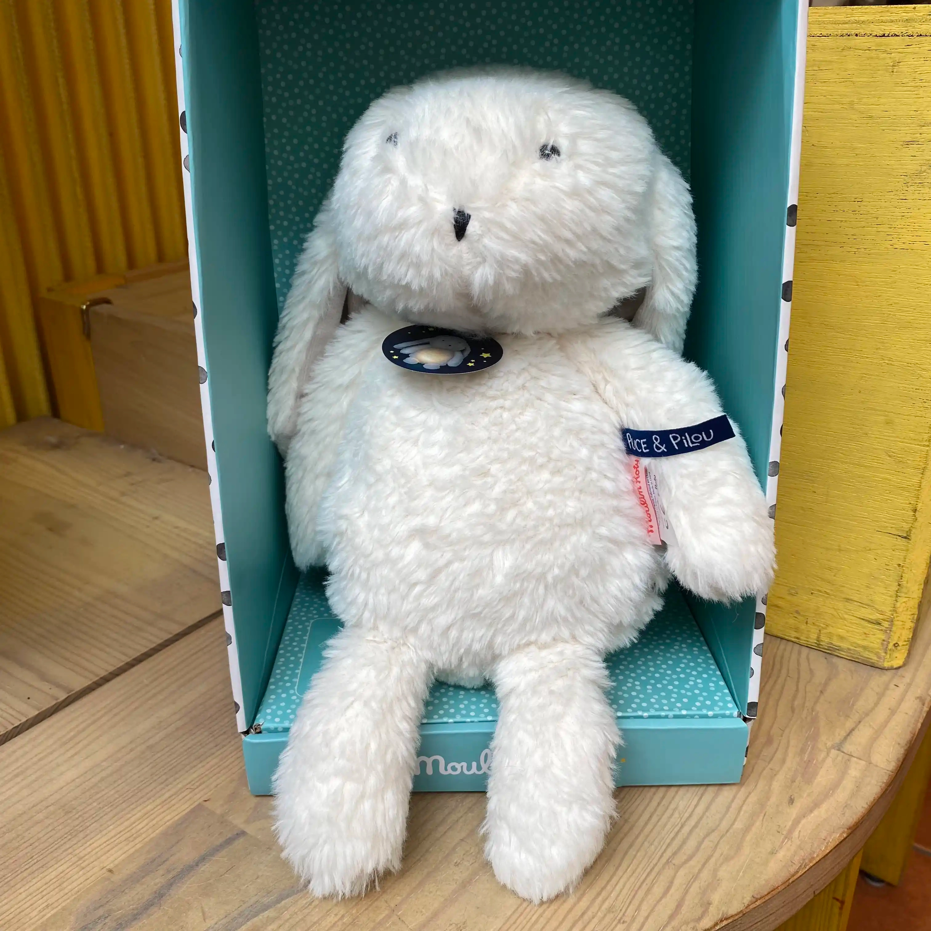 Peluche lapin Moulin Roty - Puce & Pilou