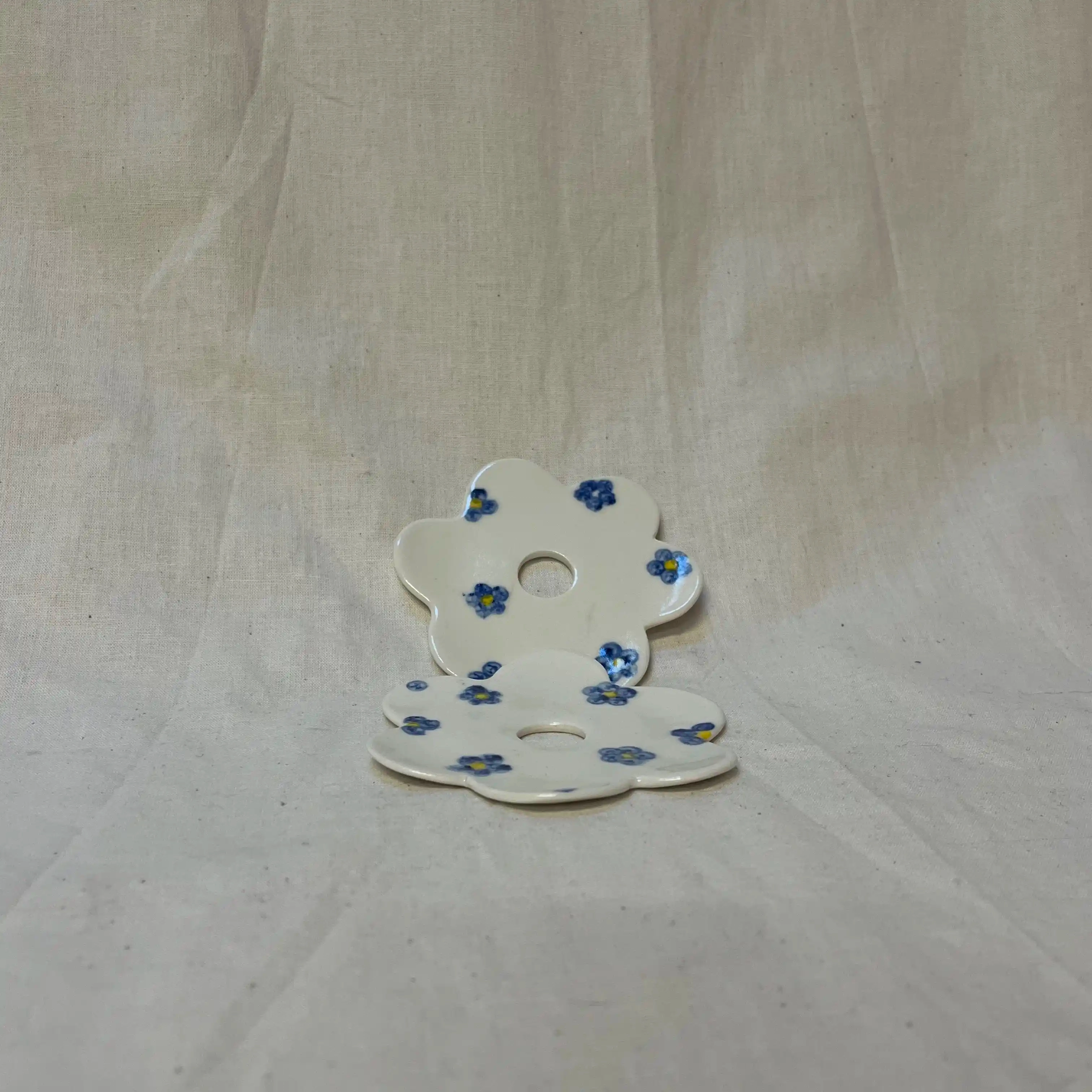 Bobèche-soliflore en porcelaine