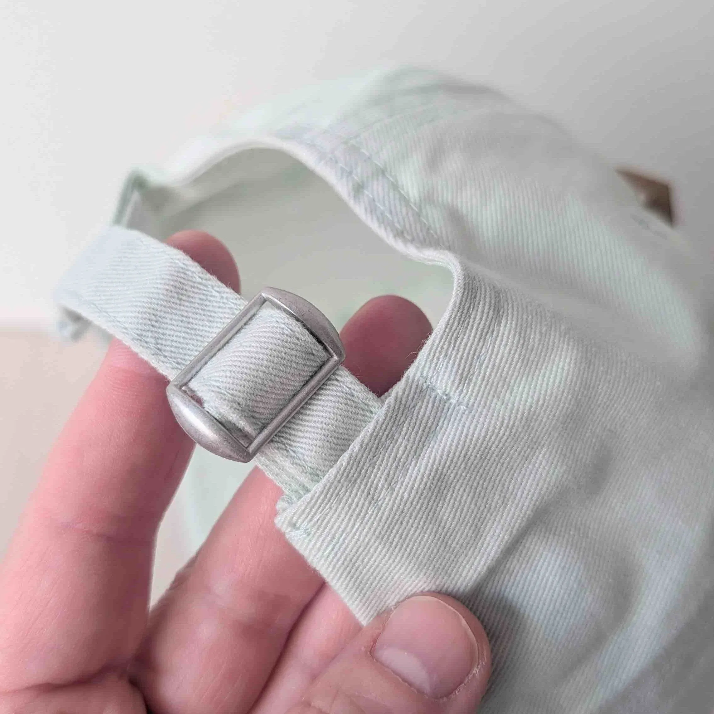 Casquette brodée Pasteque vert clair