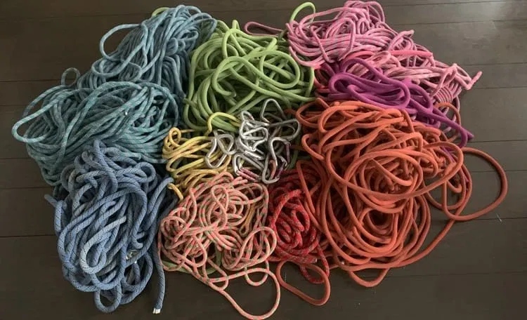 Hamac d’intérieur en lin sur-mesure