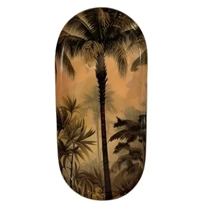 Long plateau palmier