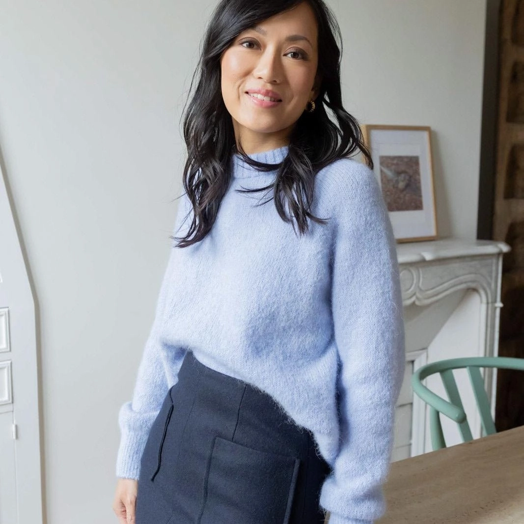 Ilona sweater - lilac blue