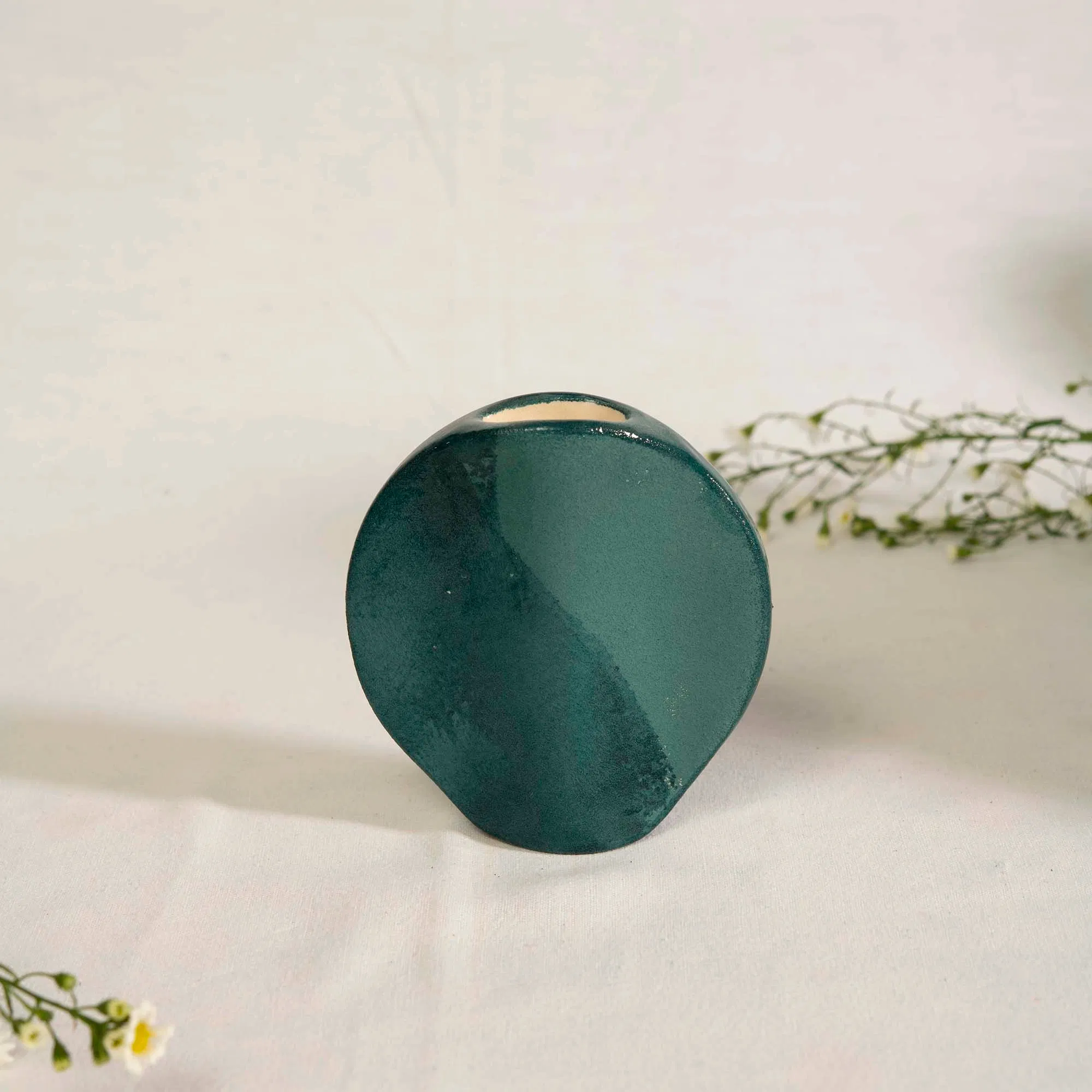 Petit Vase Ovni - Vert