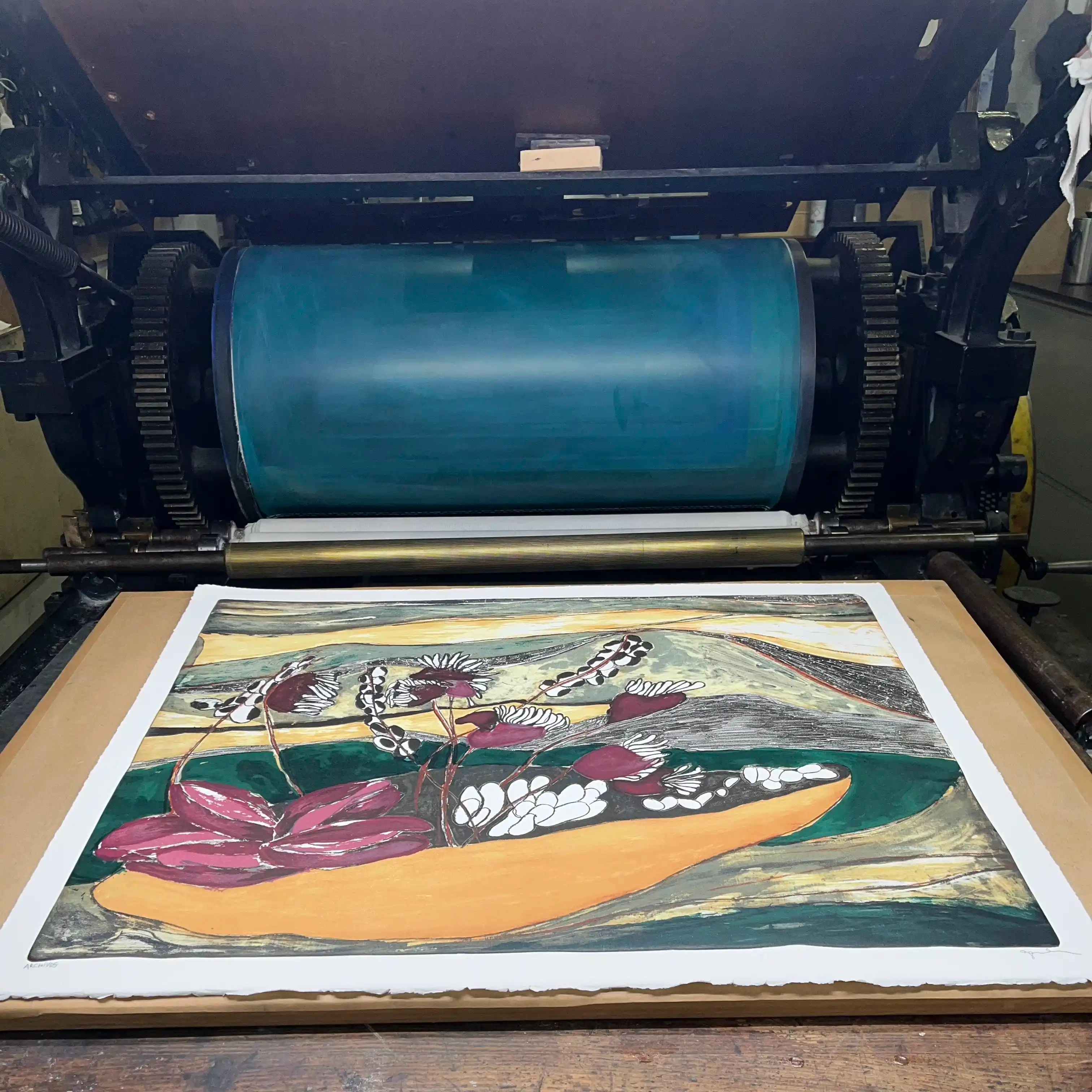 Le Garage Litho,Lithographie,Artisan