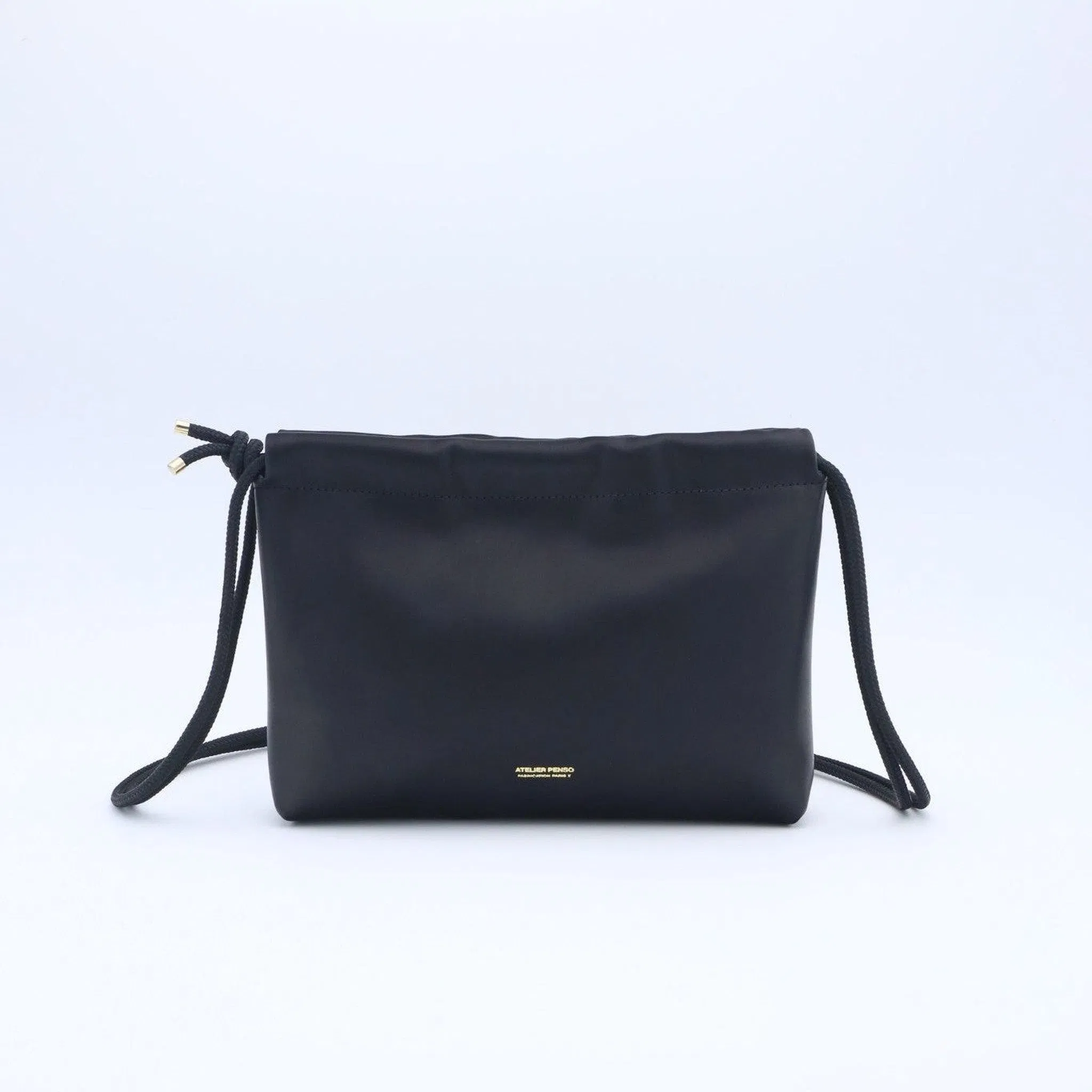 Sac Cuir Crossbody - LUTÈCE - Noir Novonappa