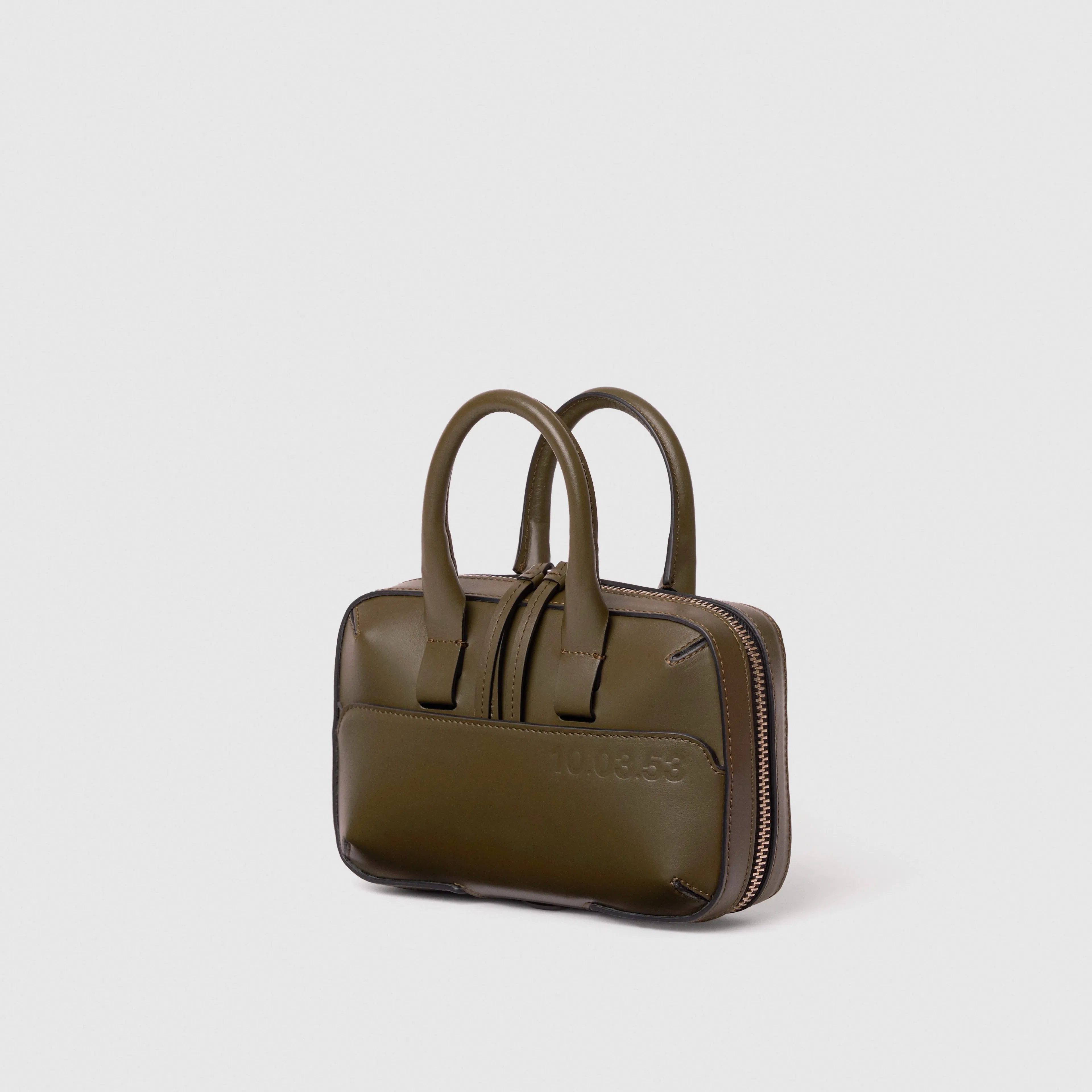 Sac Mini Brief-case Kaki