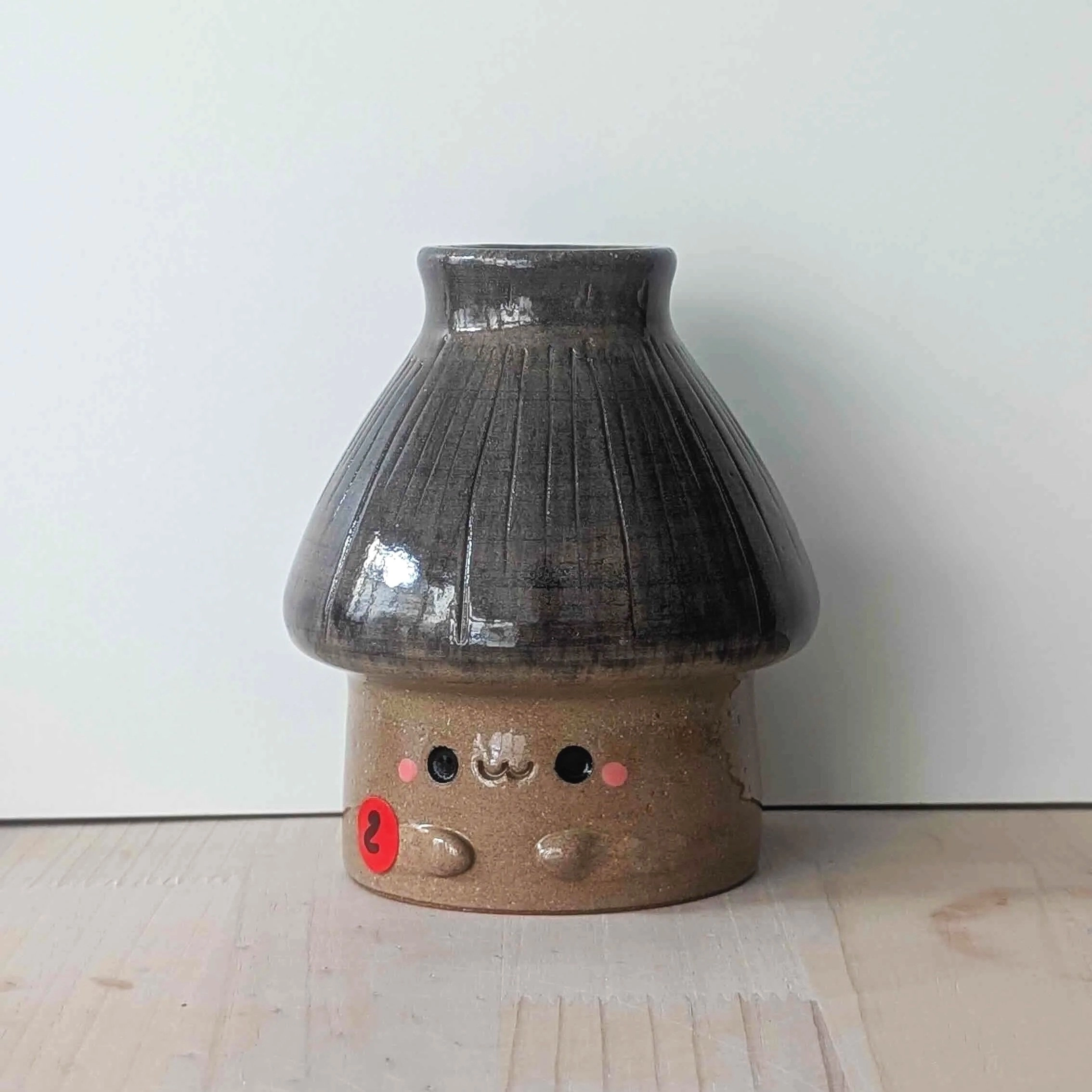 Soliflore Maison japonaise en céramique n°2