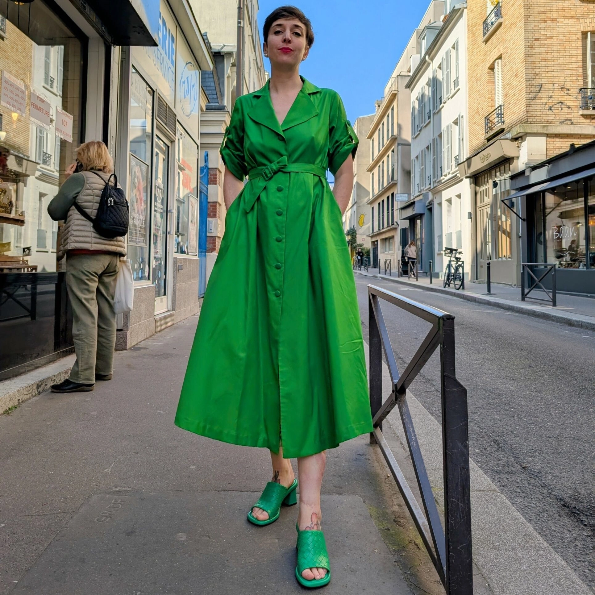 La robe à la silhouette hyper féminine et un brin rétro