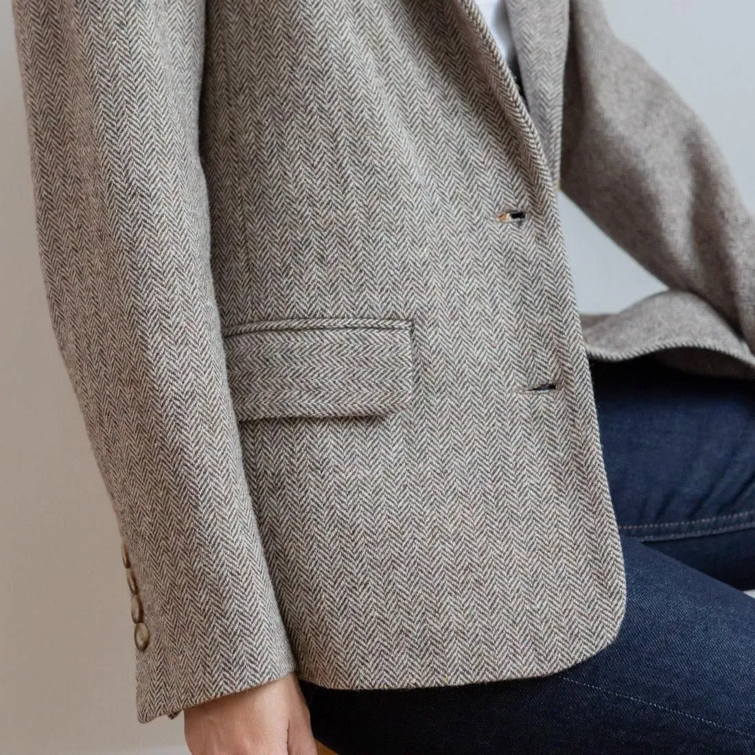 Rosalind jacket - herringbone