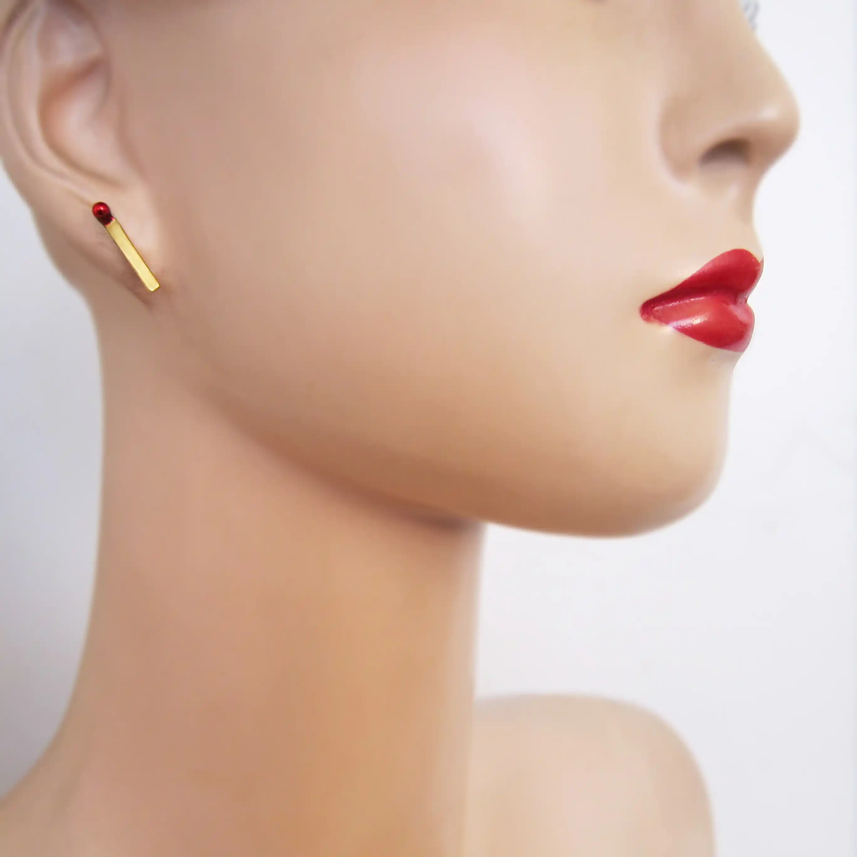 Boucles d’oreille Mini Amulette - clou