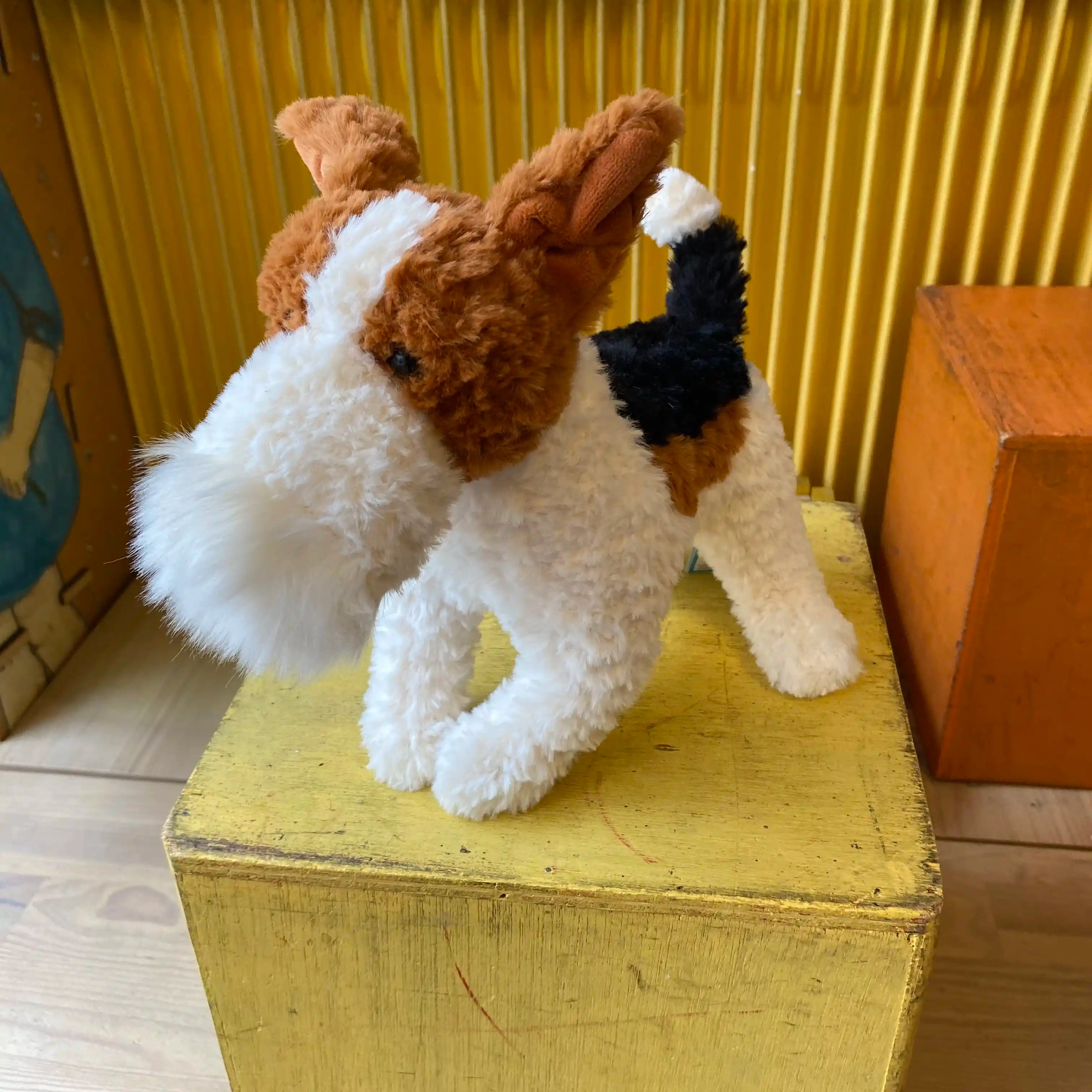 Peluche Chien Terrier l am Hector Fox Terrier