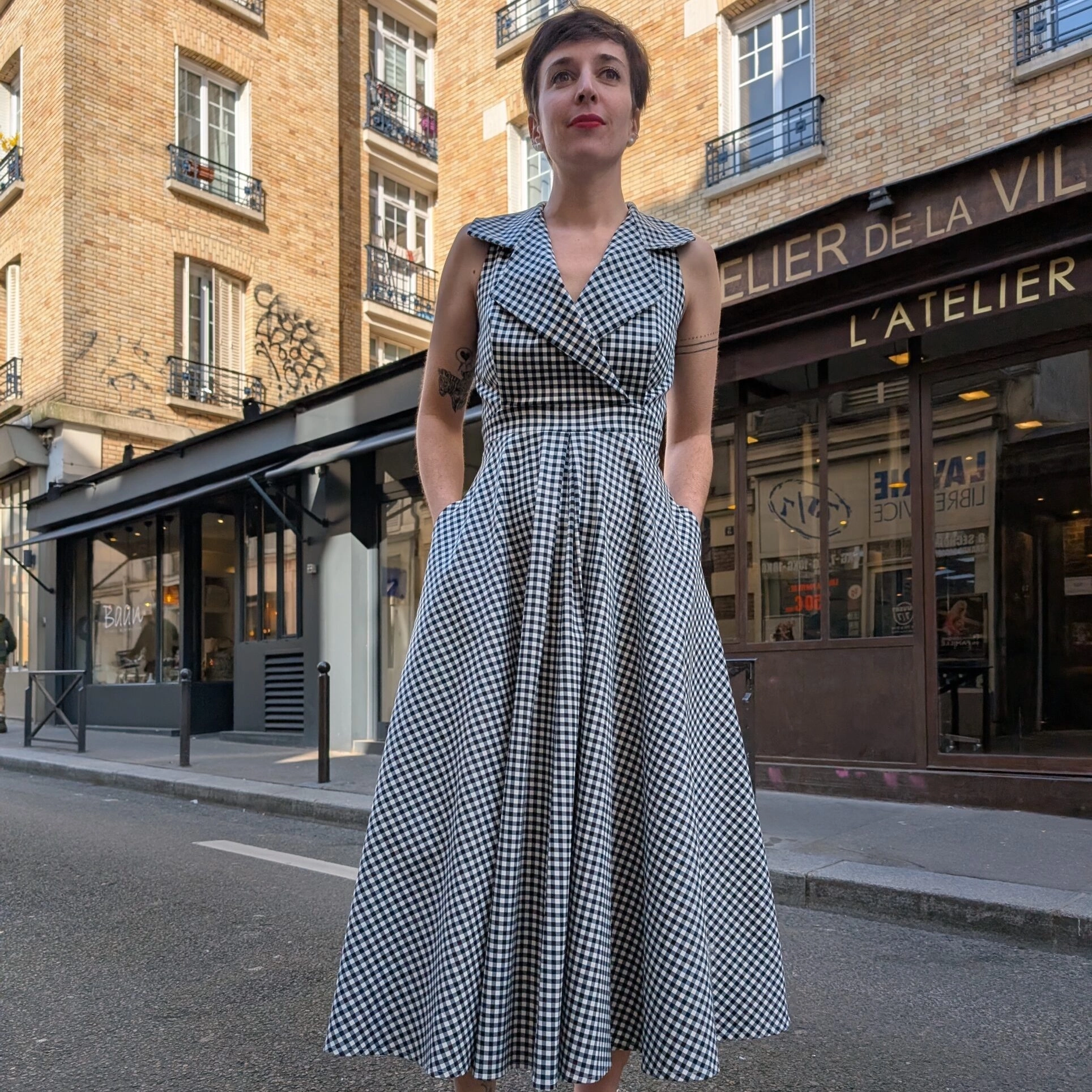 La robe hyper féminine, qui fait une silhouette d’enfer tout en restant très confortable