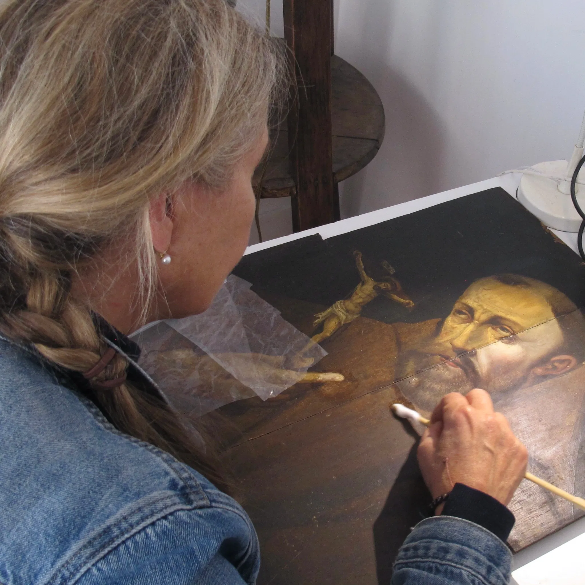 Conservation-restauration de tableaux