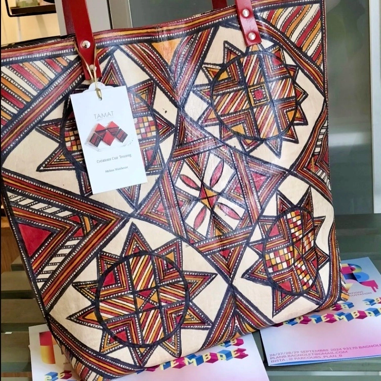 Sac Menaka – Grand sac style cabas touareg