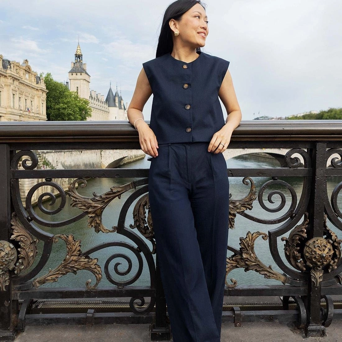 Amandine pants - navy