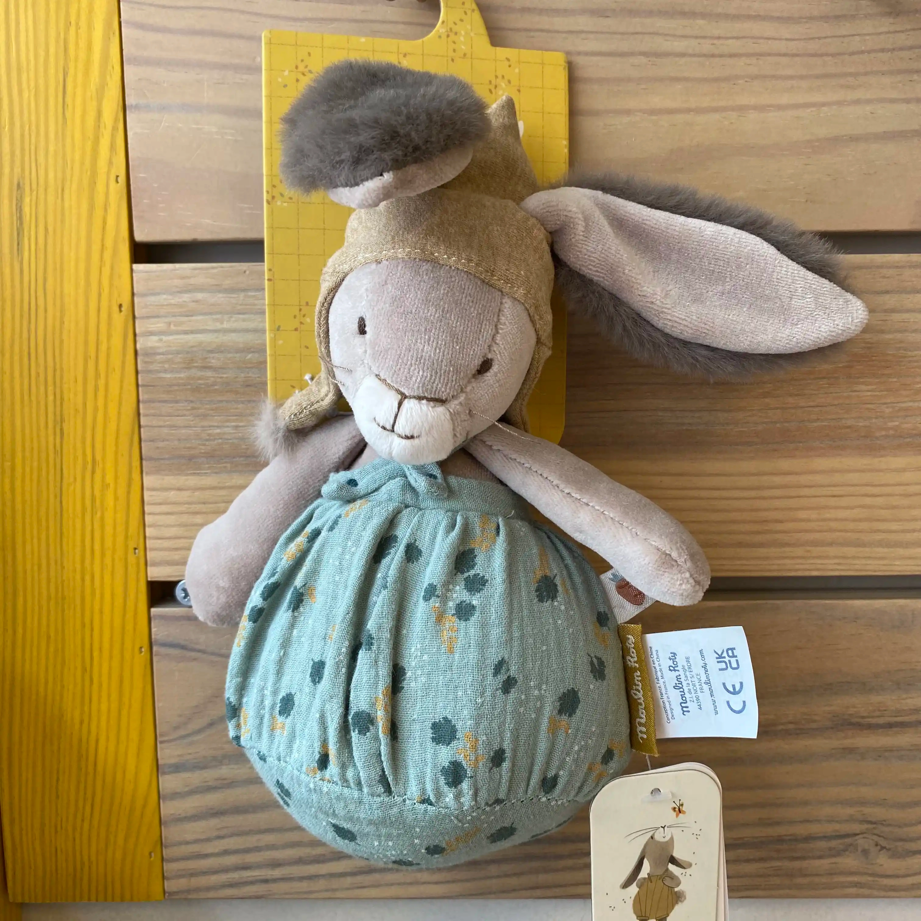 Doudou Trois petits lapins - Moulin Roty