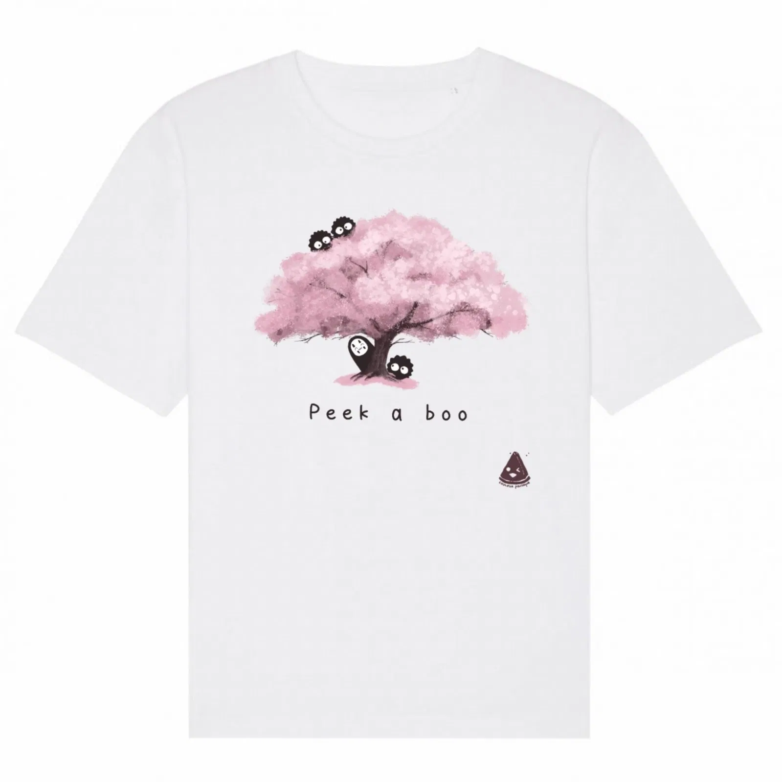 T-shirt Cache-cache dans un sakura