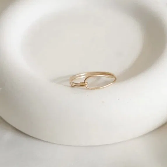 Bague Marta en or laminé