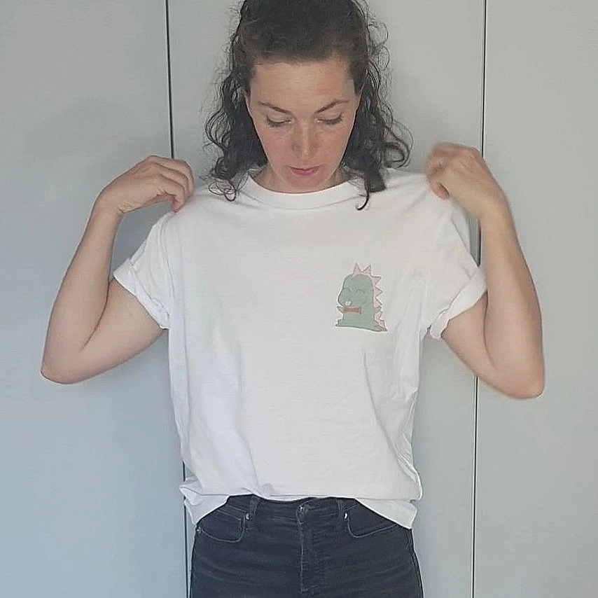 T-shirt Sudo Dino