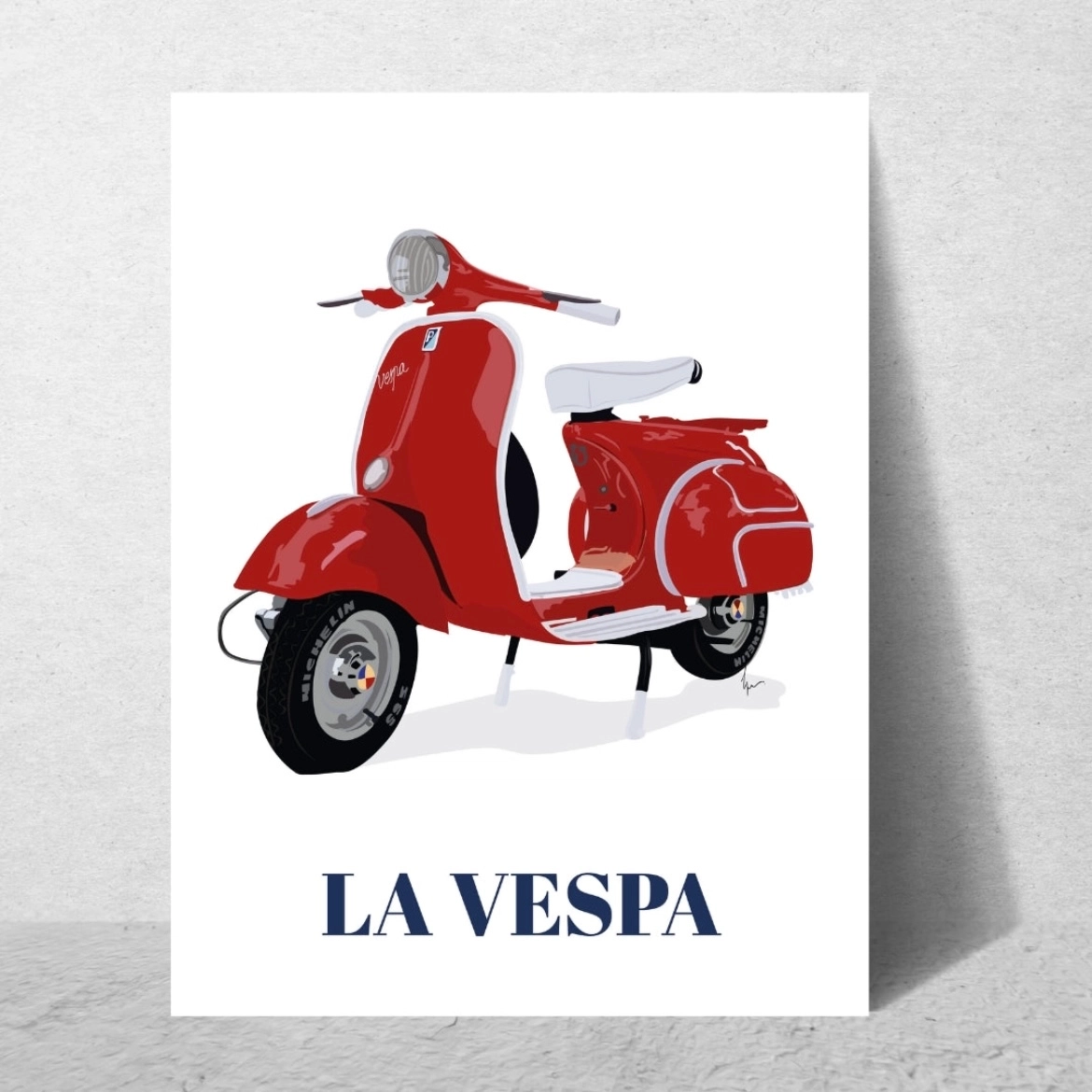 Affiche vintage - A5 (disponible en version carte postale, A5, 30X40)