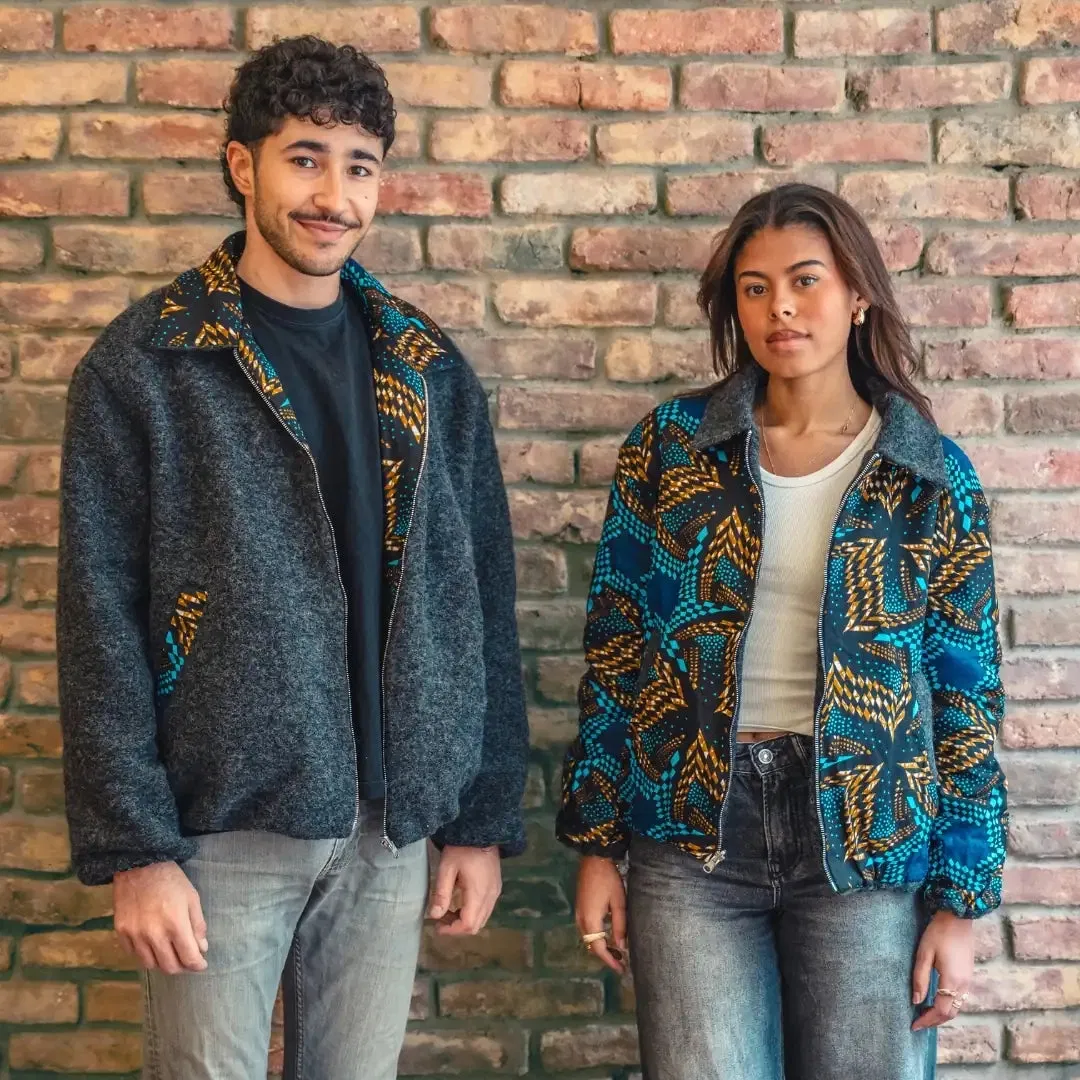 BOMBERS REVERSIBLE LAINE BOUILLIE NGAPAROU