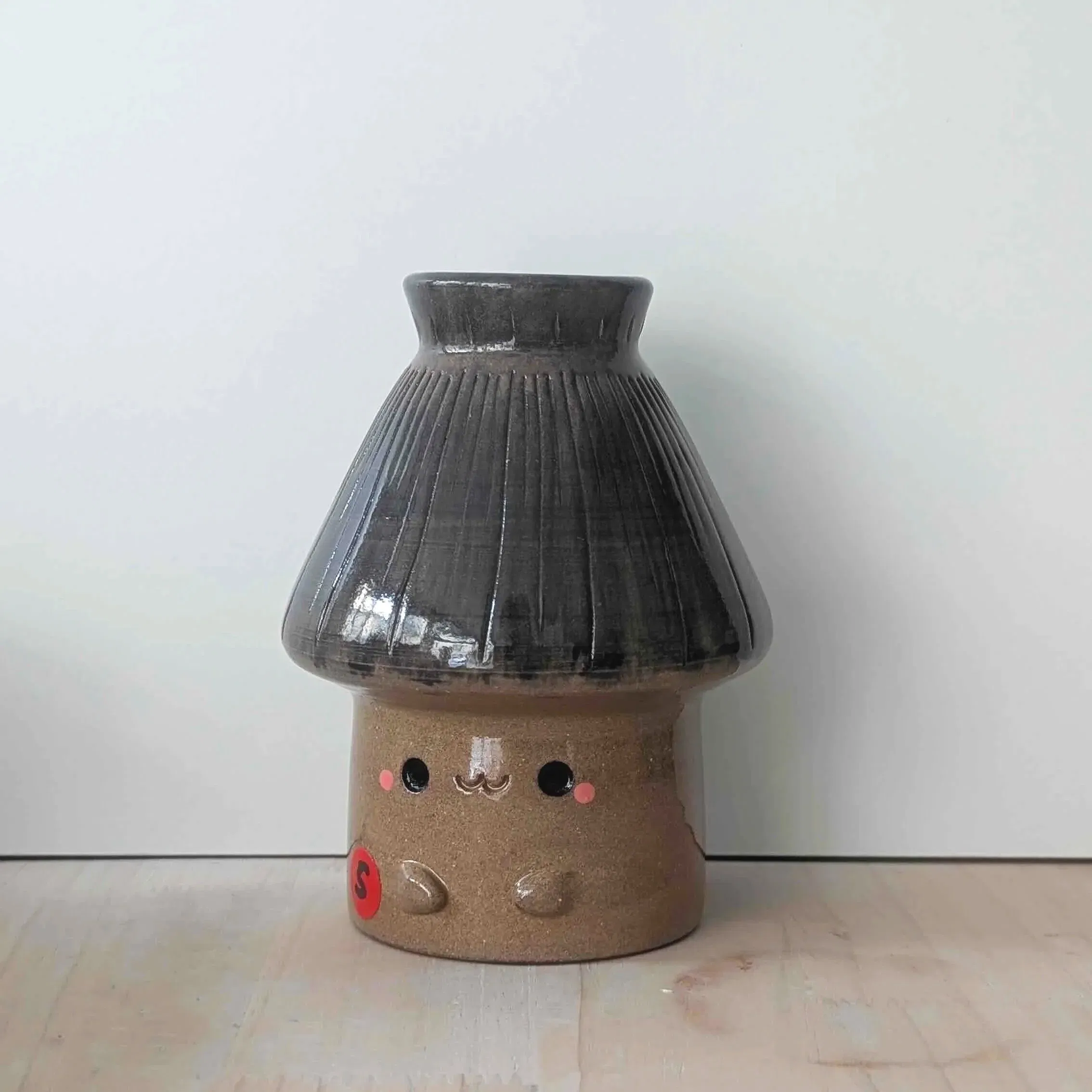 Soliflore Maison japonaise en céramique n°5
