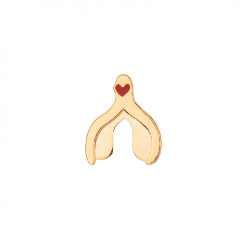 Coucou Suzette s’associe à la marque Ho Karan afin de créer ce joli pin’s clitoris