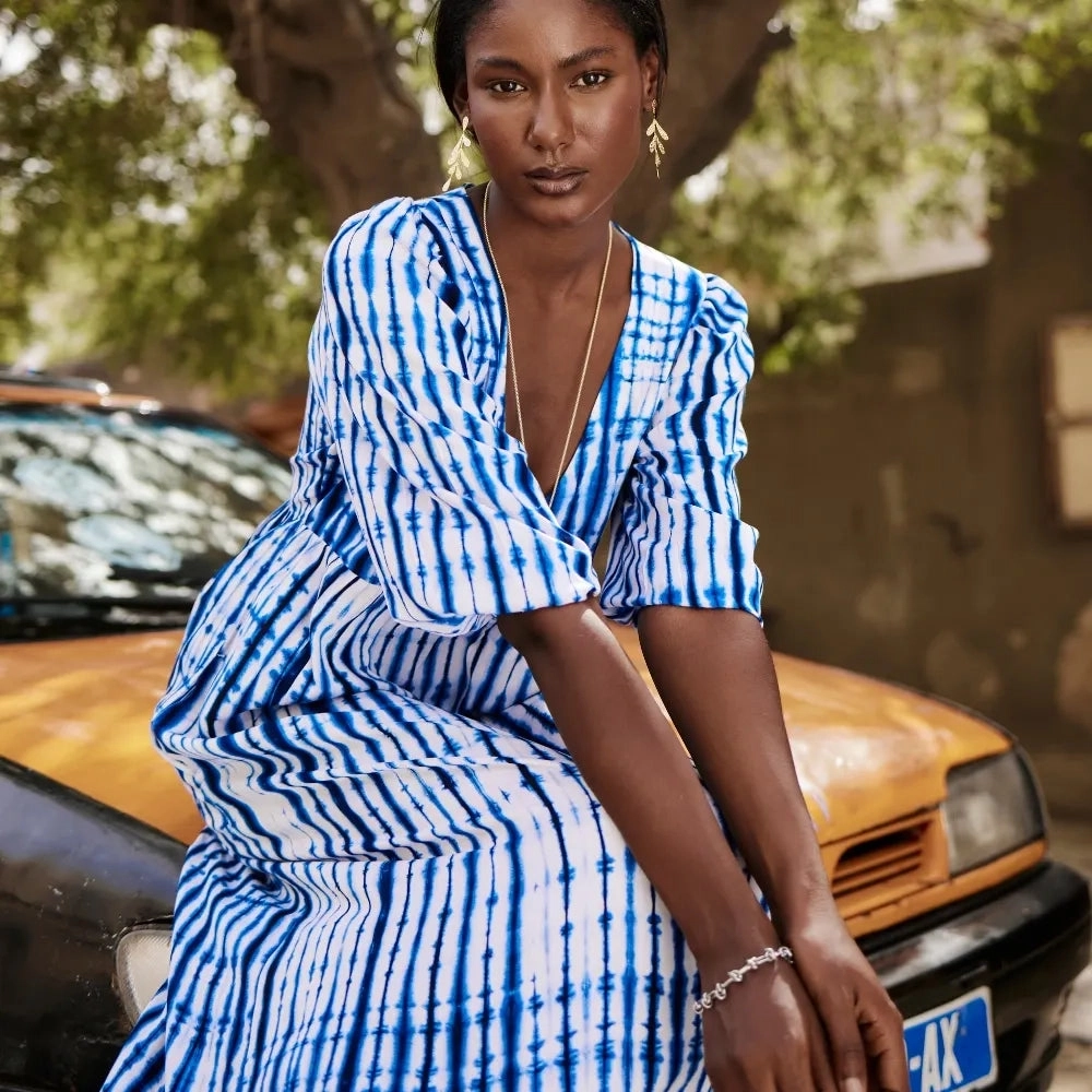 Robe longue Tie & Dye (Collab avec La Fée Maraboutée)