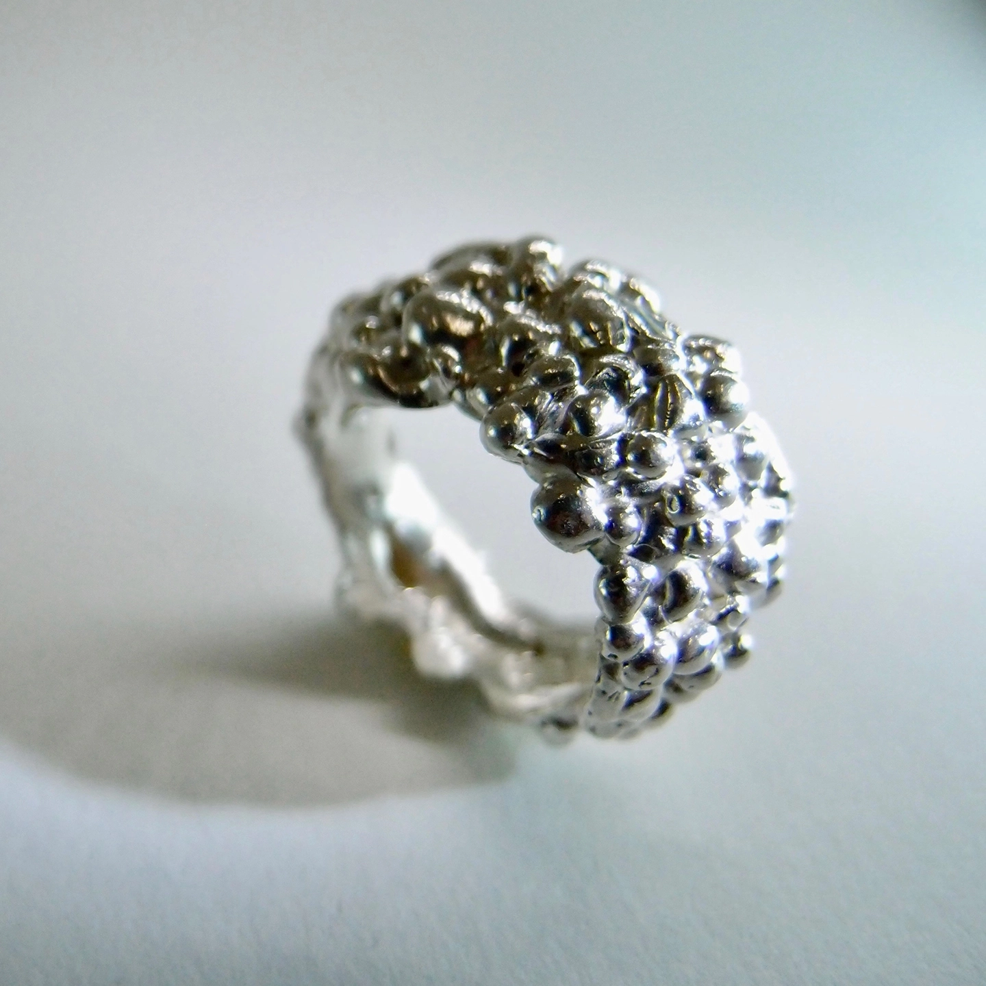 Bague en argent fait-main Paris 20