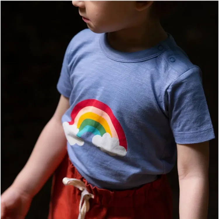 T-shirt manches courtes Arc-en-ciel 12-18M