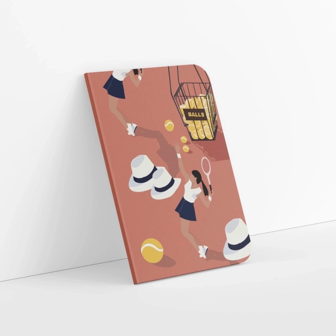 Carnet de notes réalisé pour la boutique du musée des Arts Décoratifs pour l'exposition « Mode & Sport » - 40 pages