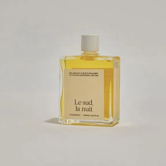 Huile sèche corps et cheveux Le sud, la nuit
