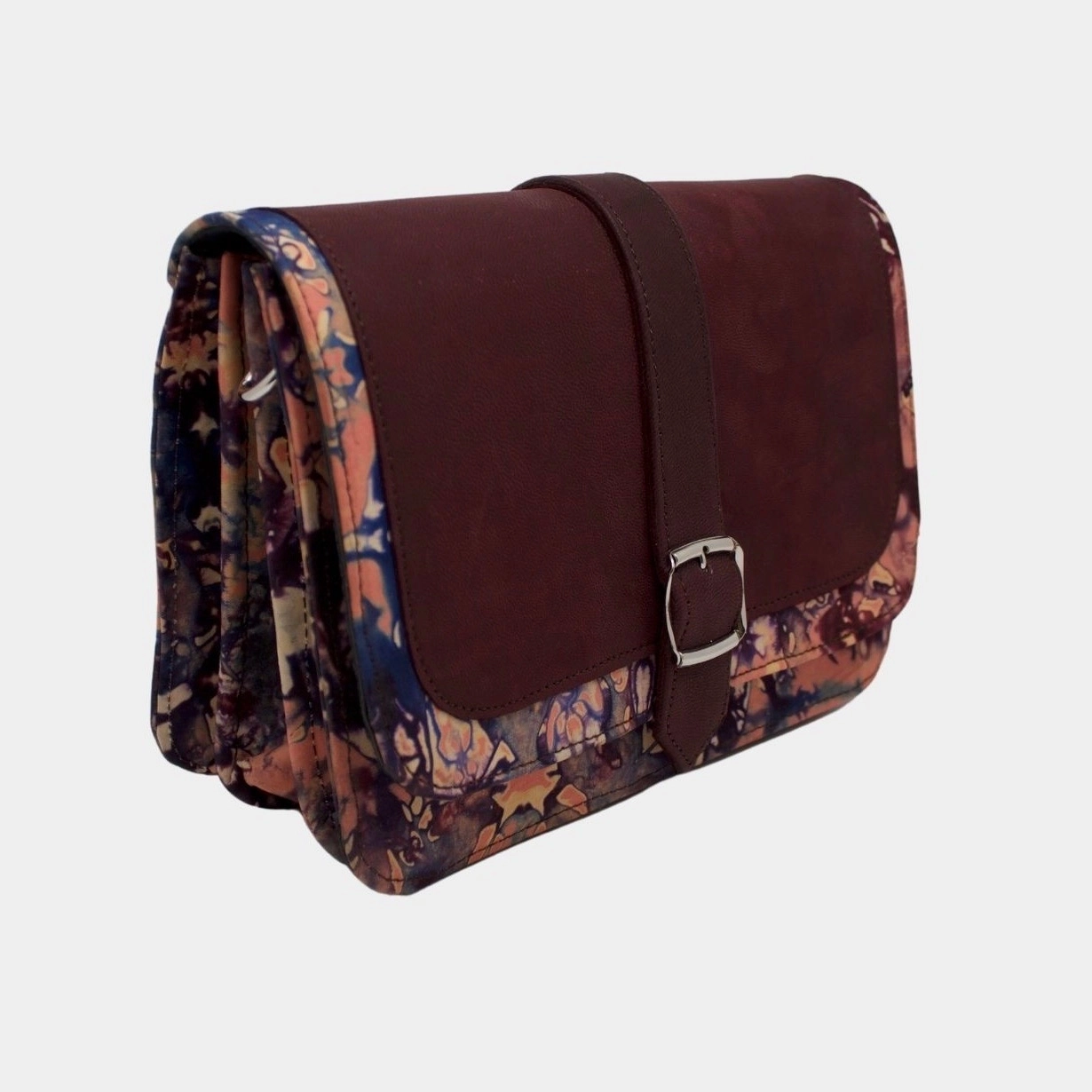 Sac cuir-wax « Aisha-Buhari »