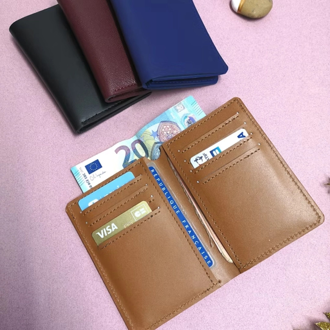 Portefeuille pour Homme et femme en cuir