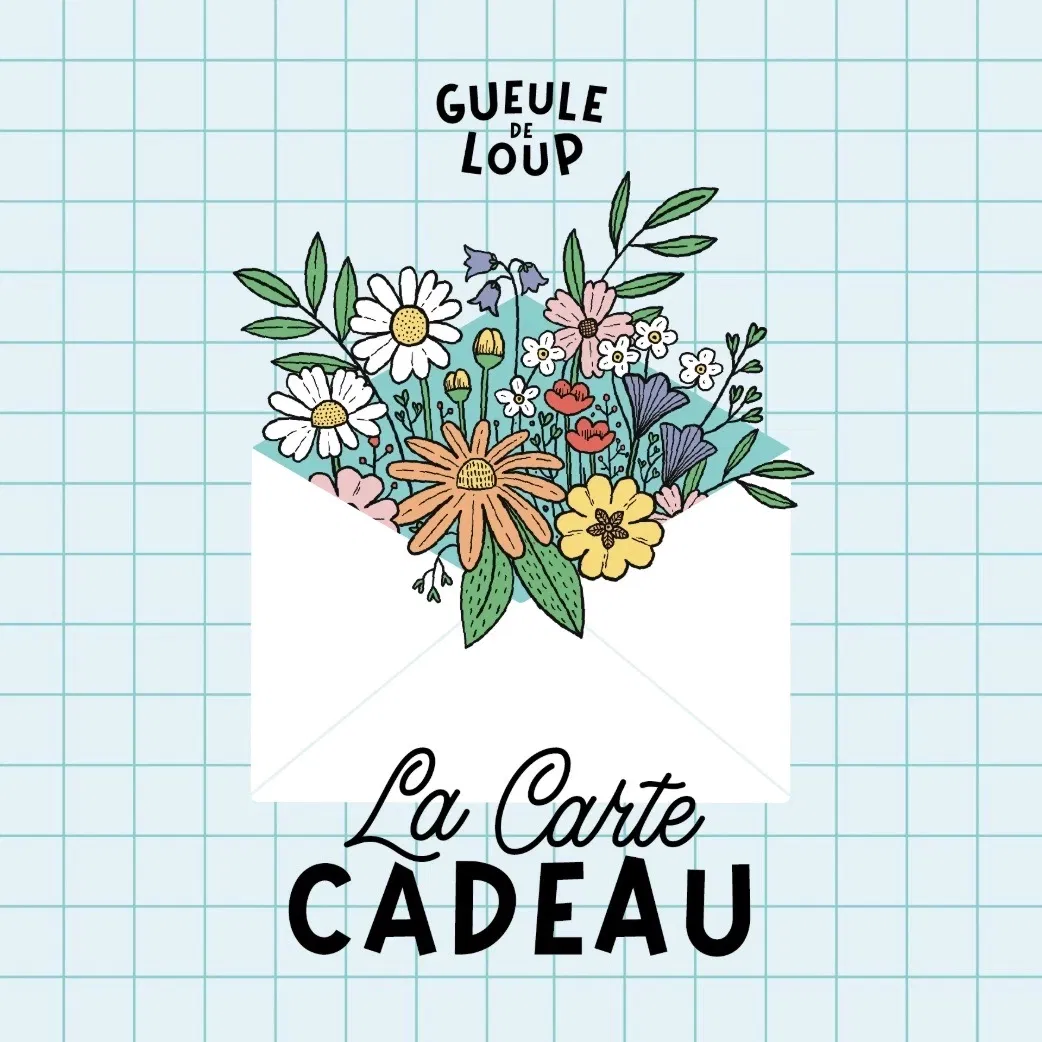 Carte cadeau Gueule de Loup ateliers fleurs