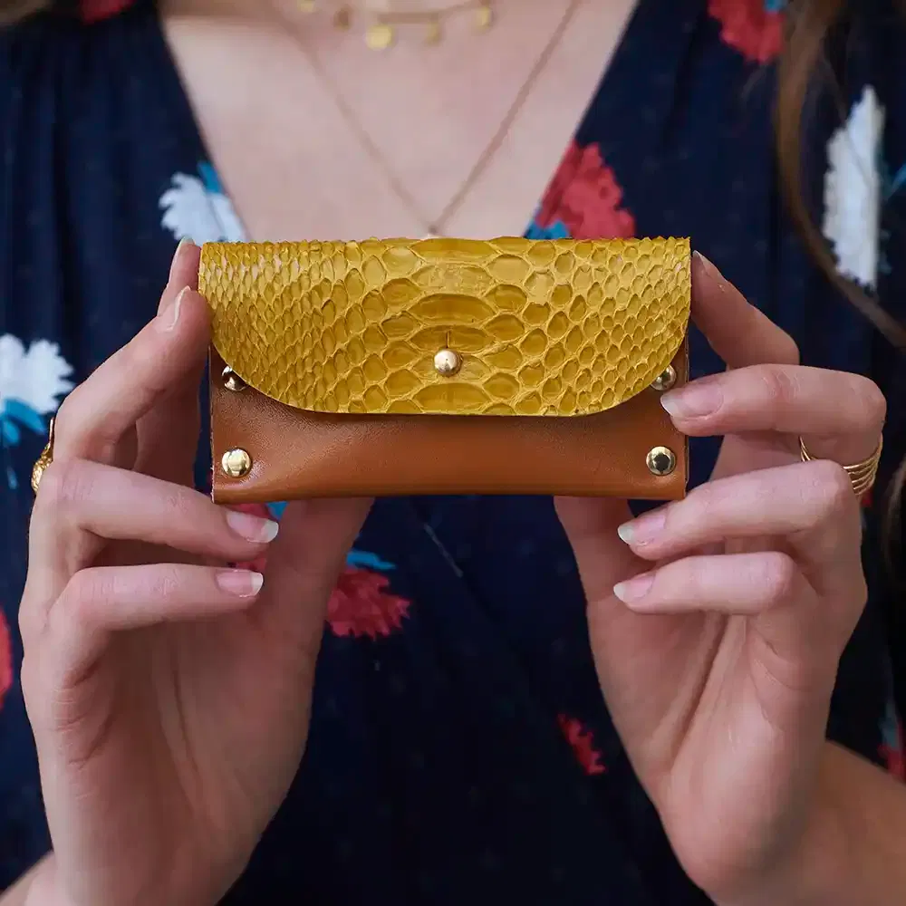 Atelier Créatif Maroquinerie - Personnalisation Porte-monnaie & cartes Cuir - 1h30