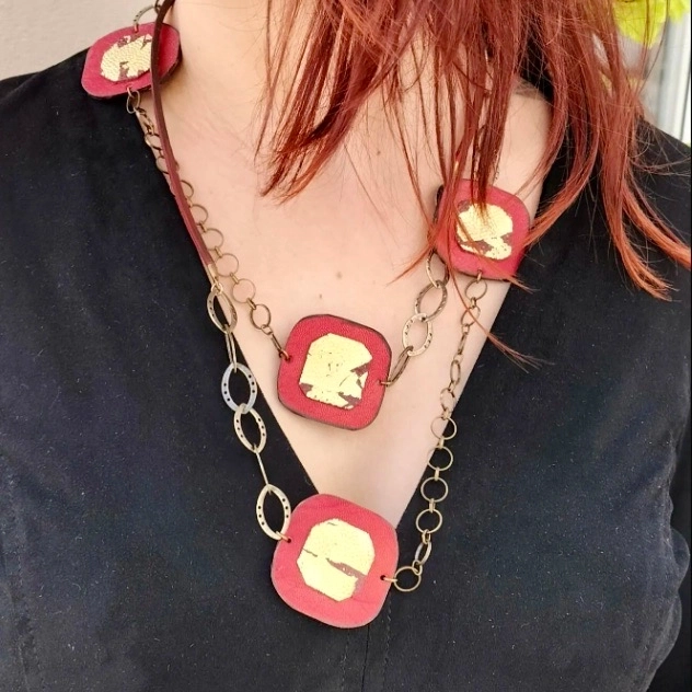 Long sautoir – Ākall touareg