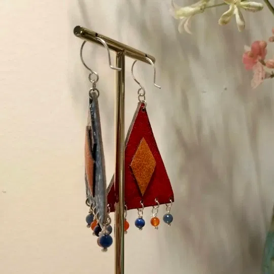 Grandes boucles d’oreilles – Iman touareg