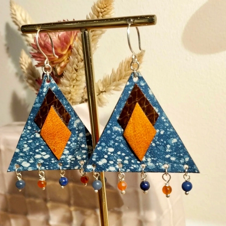 Grandes boucles d’oreilles – Iman touareg