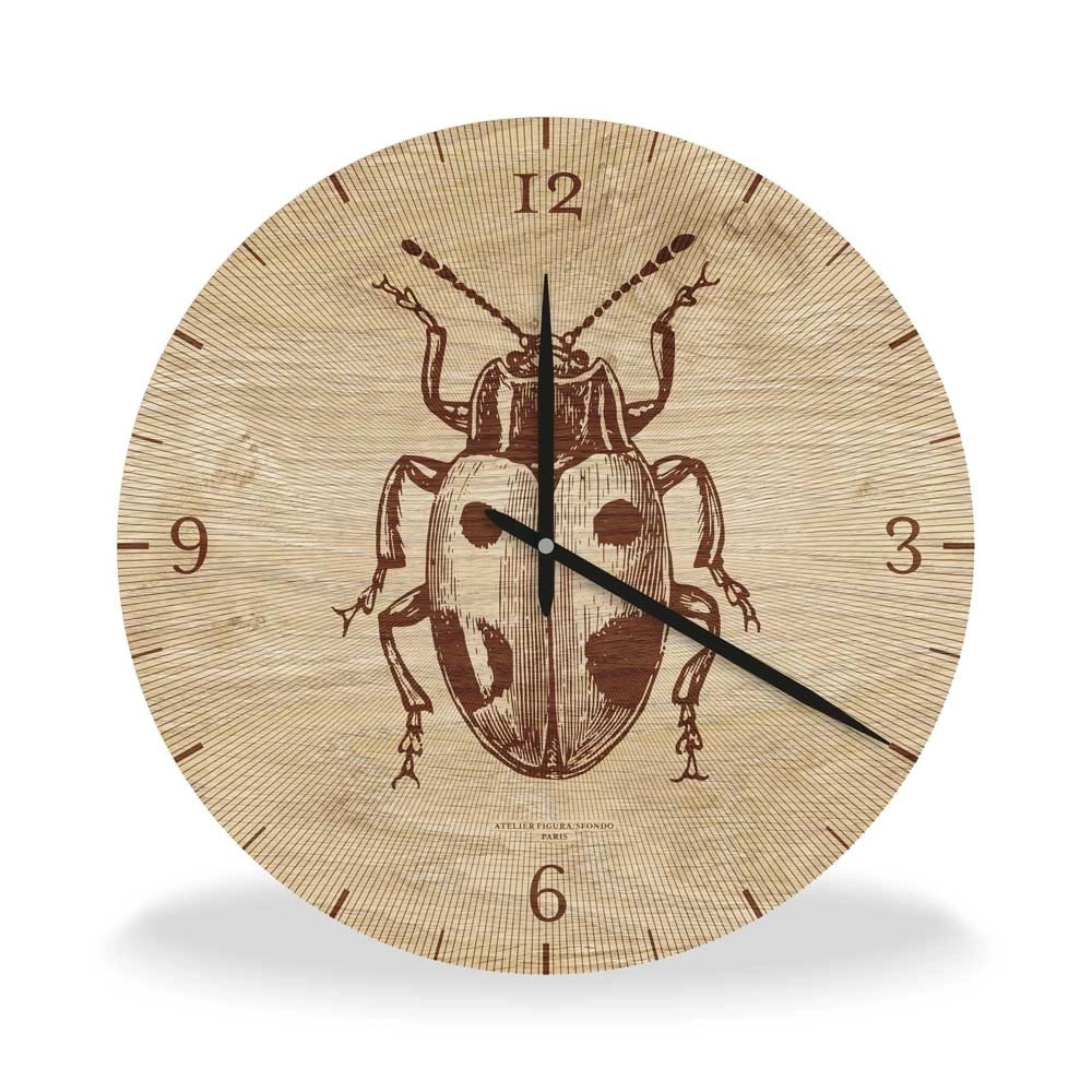 Horloge en bois