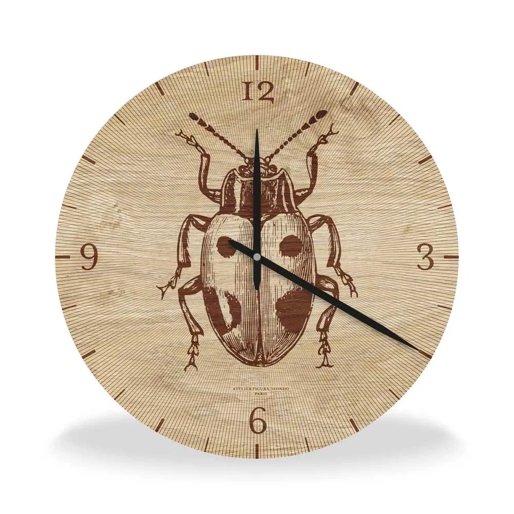 Horloge en bois