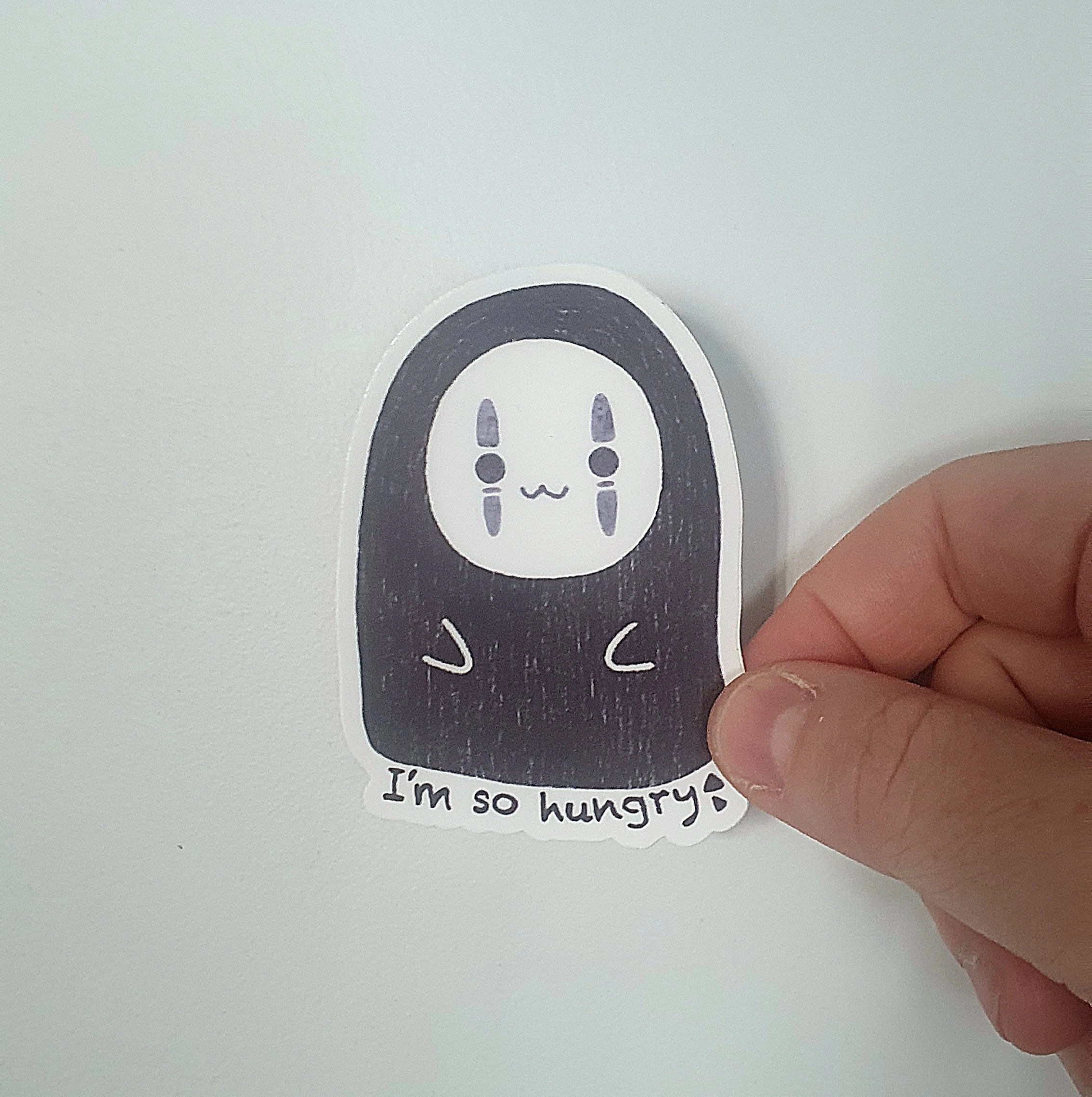 Sticker imperméable Sans Visage qui a faim