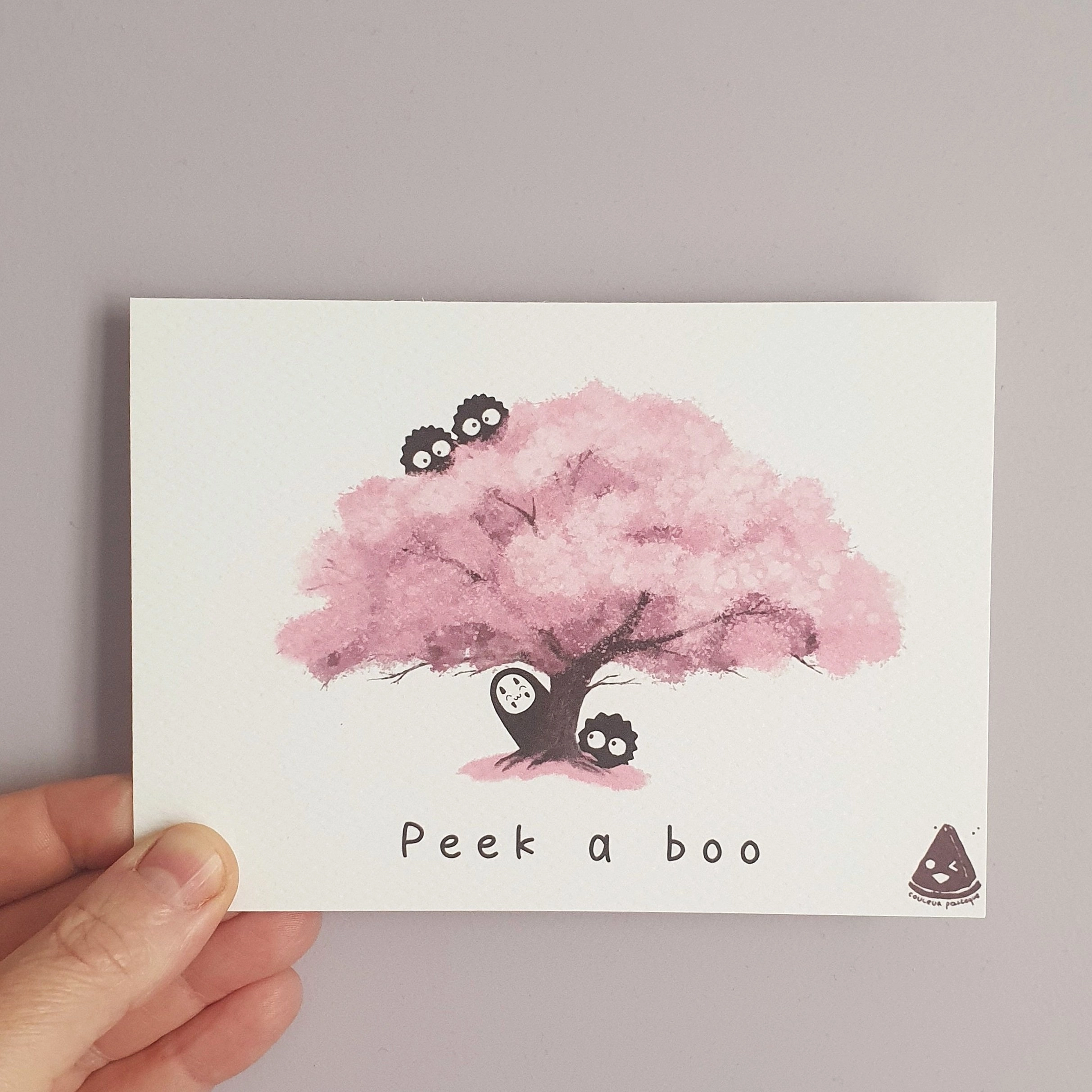Carte illustrée Cache-cache
