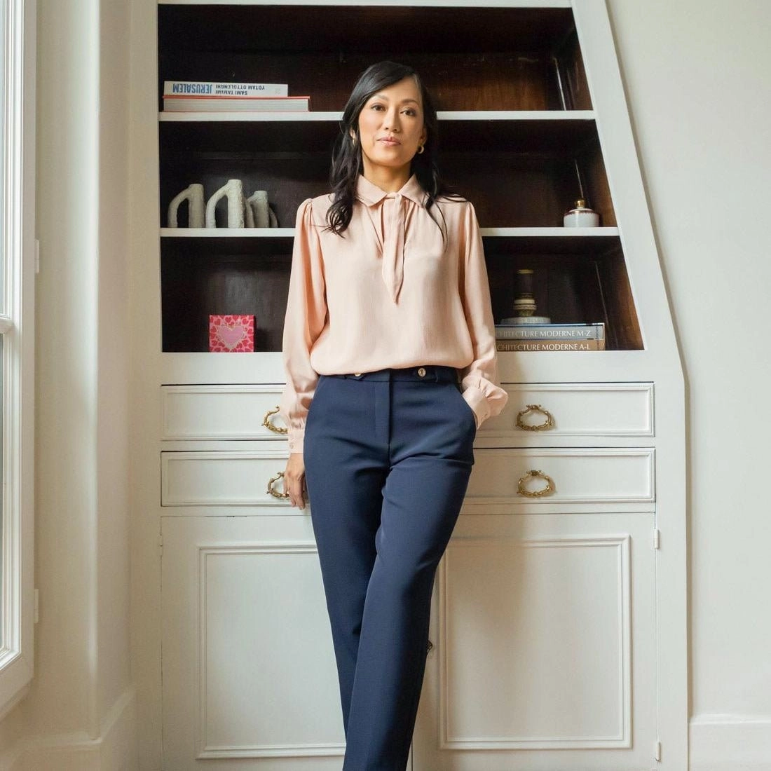 Sacha pants - navy blue