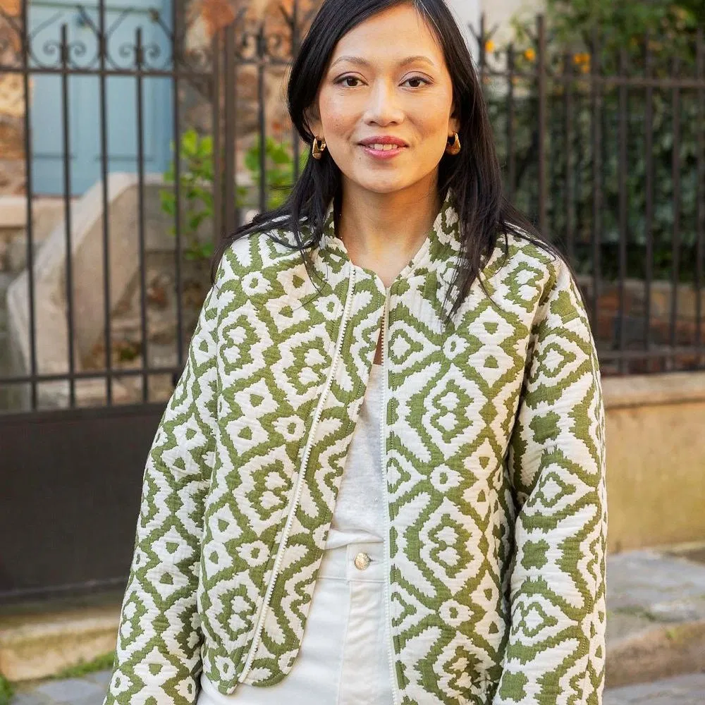 Midori jacket - quilted jacquard