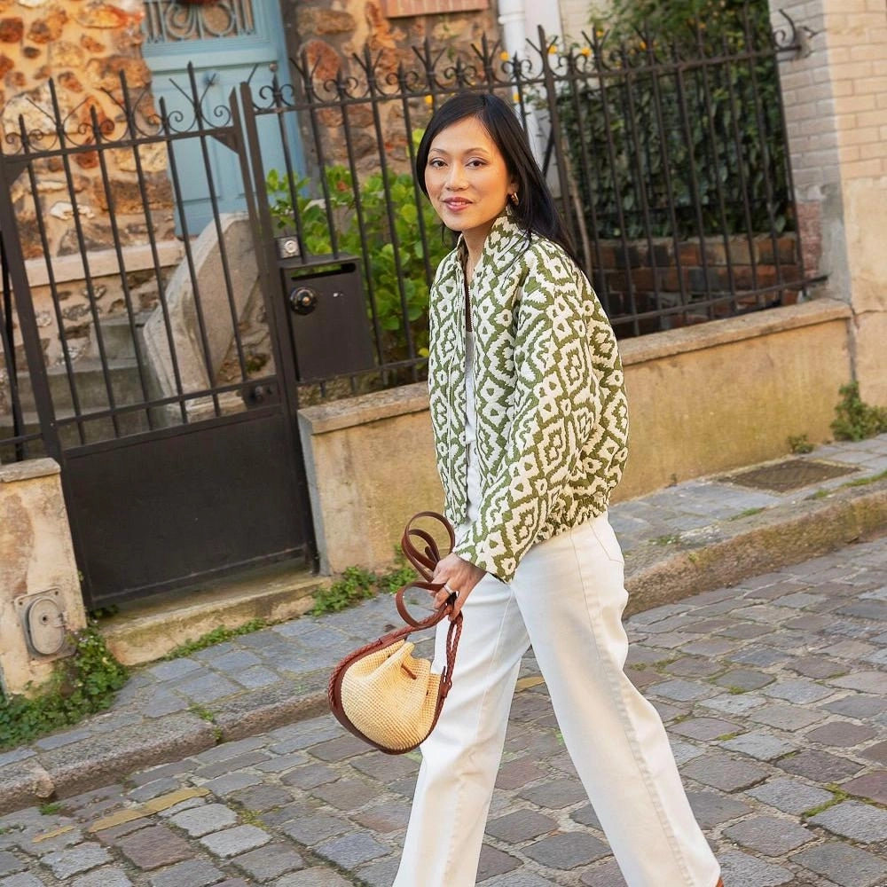 Midori jacket - quilted jacquard