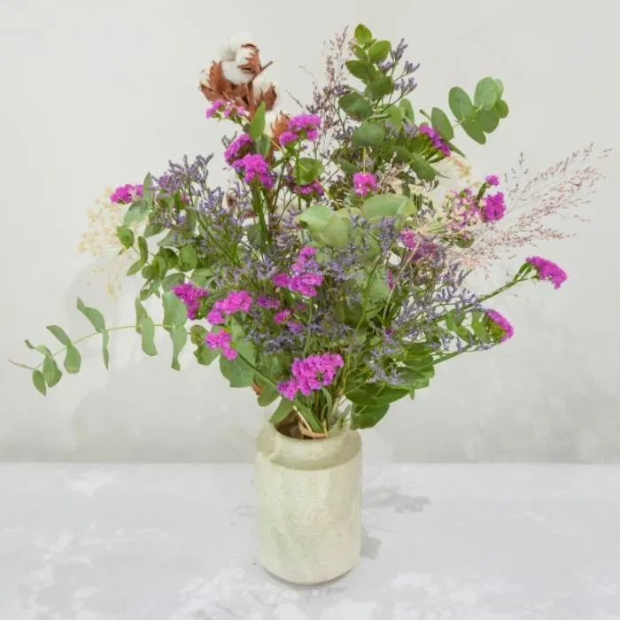 Bouquets de fleurs fraiches ou de fleurs séchées « style libre »