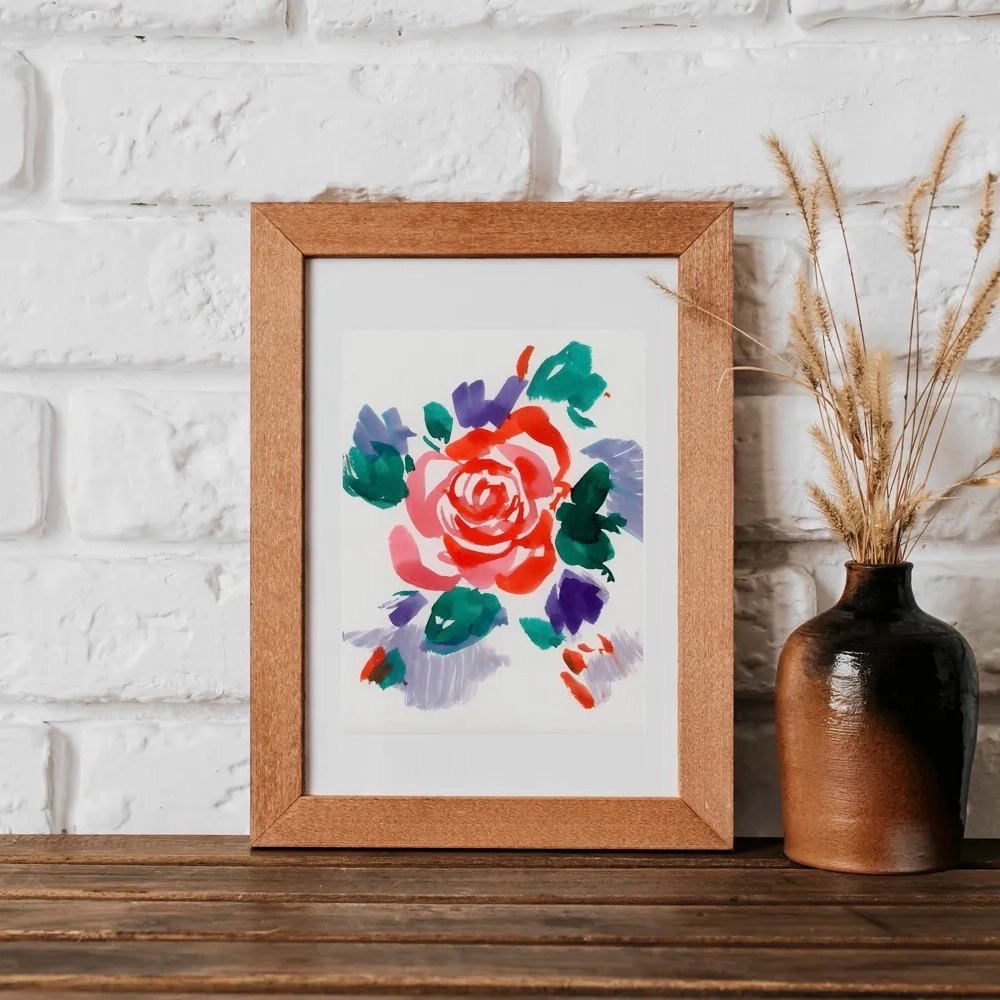 Illustration faite à la main à l’encre aquarelle aux pinceaux, sur papier aquarelle 300g, format A5.
Vendue non encadrée